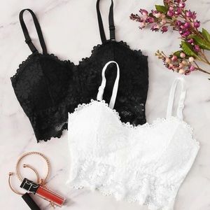 Lace bralette 2 pack